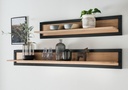 Hanging shelf I - wild oak oiled